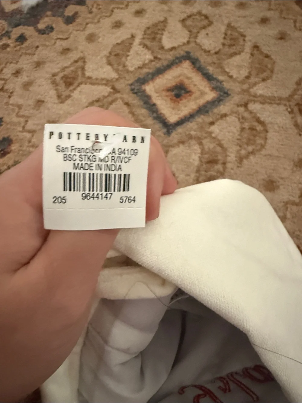 Pottery Barn Isla Stocking